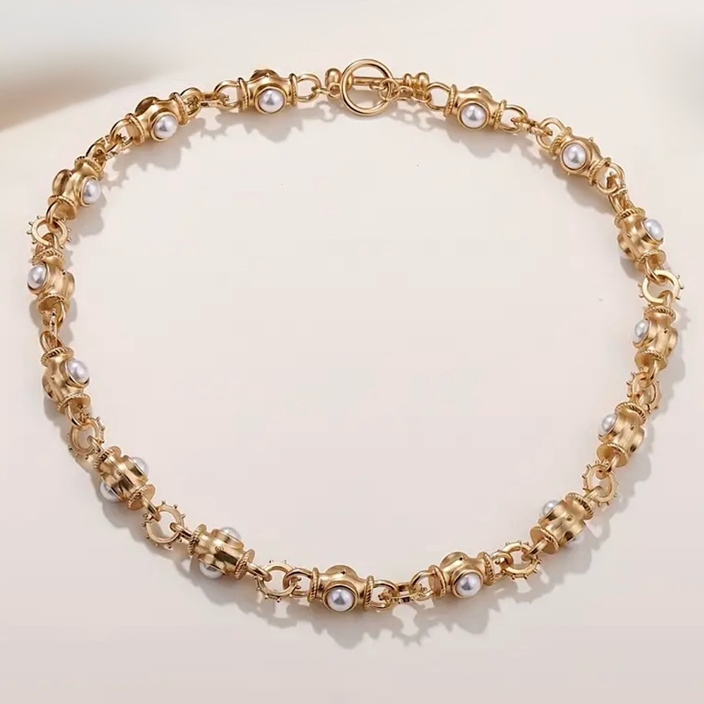 Vintage style boho necklace
